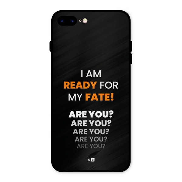 You Ready Metal Back Case for iPhone 8 Plus