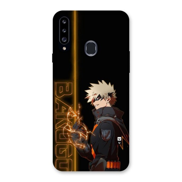 Young Bakugo Back Case for Galaxy A20s