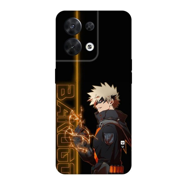 Young Bakugo Back Case for Oppo Reno8 5G