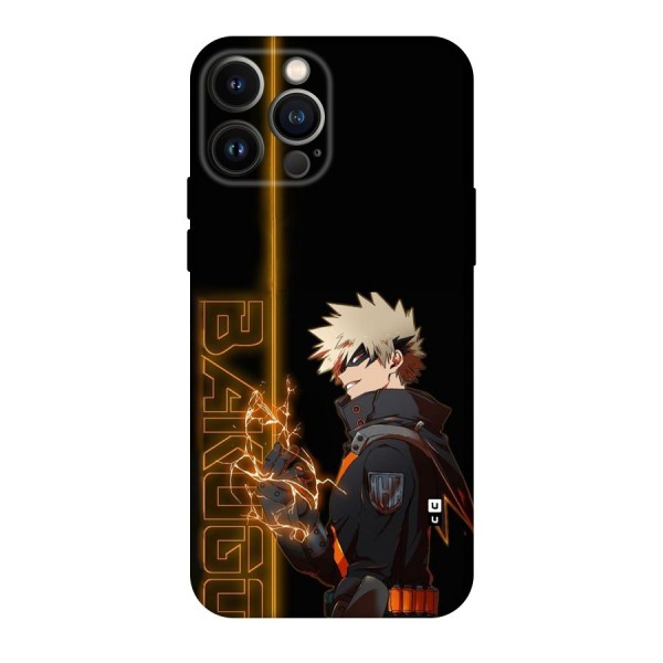 Young Bakugo Back Case for iPhone 13 Pro Max