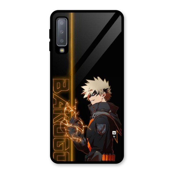 Young Bakugo Glass Back Case for Galaxy A7 (2018)