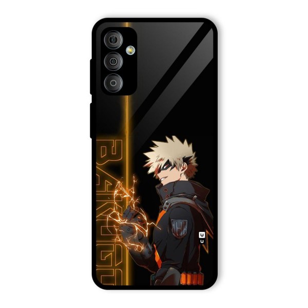 Young Bakugo Glass Back Case for Galaxy F23