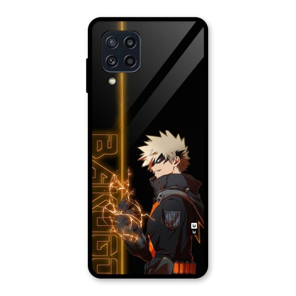 Young Bakugo Glass Back Case for Galaxy M32