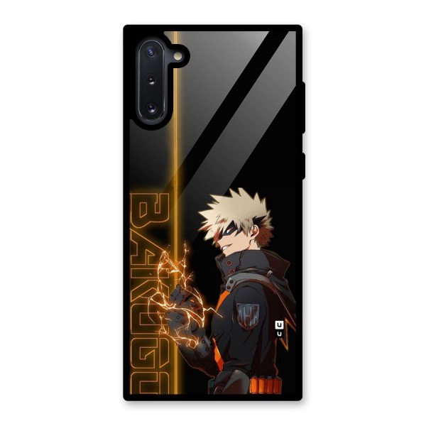 Young Bakugo Glass Back Case for Galaxy Note 10