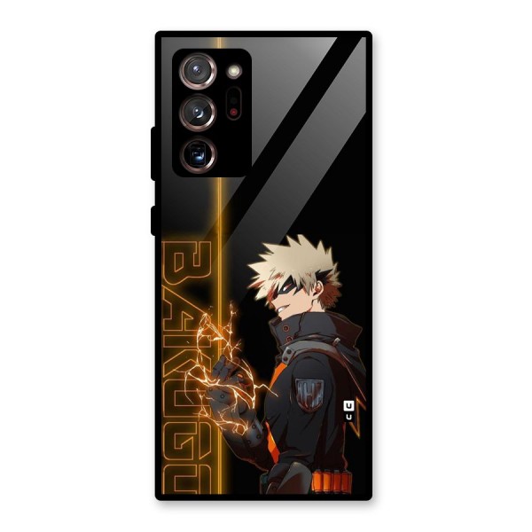 Young Bakugo Glass Back Case for Galaxy Note 20 Ultra