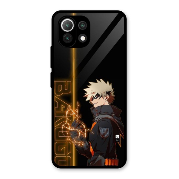 Young Bakugo Glass Back Case for Mi 11 Lite