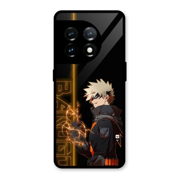 Young Bakugo Glass Back Case for OnePlus 11