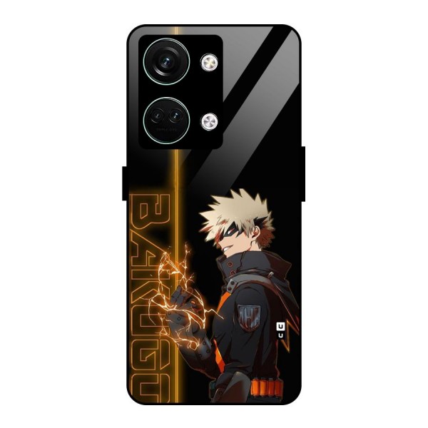 Young Bakugo Glass Back Case for Oneplus Nord 3