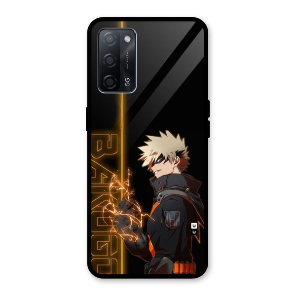 Young Bakugo Glass Back Case for Oppo A53s 5G