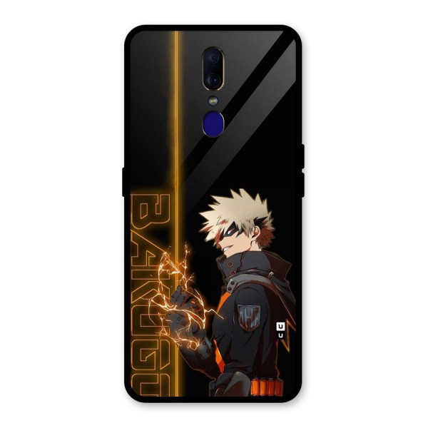 Young Bakugo Glass Back Case for Oppo F11