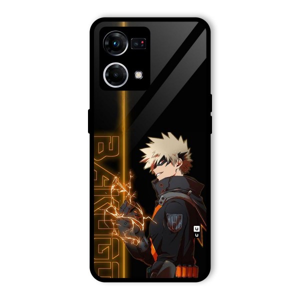 Young Bakugo Glass Back Case for Oppo F21 Pro 4G