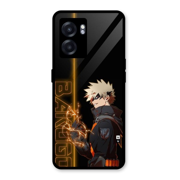 Young Bakugo Glass Back Case for Oppo K10 (5G)