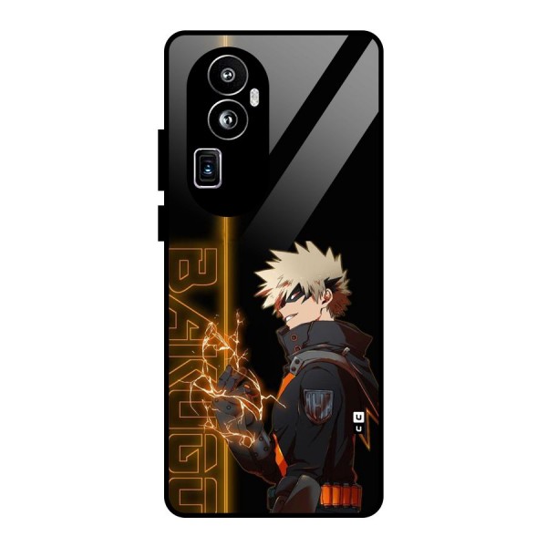 Young Bakugo Glass Back Case for Oppo Reno10 Pro Plus