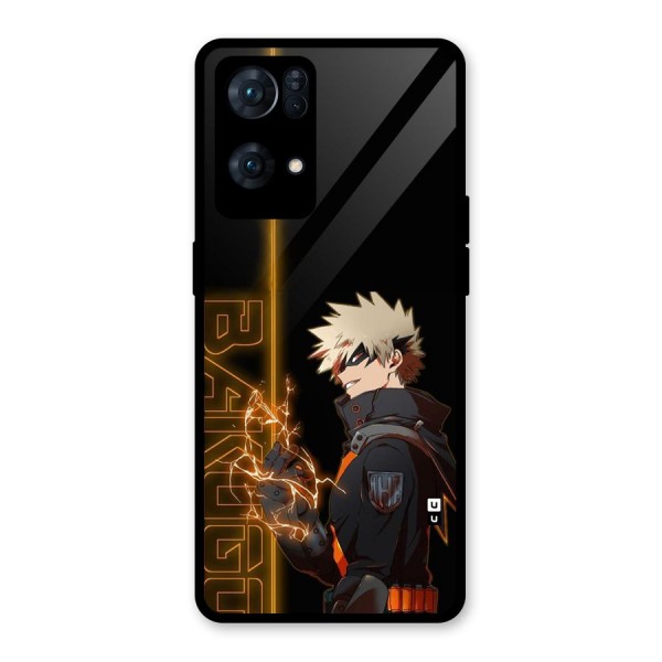 Young Bakugo Glass Back Case for Oppo Reno7 Pro 5G