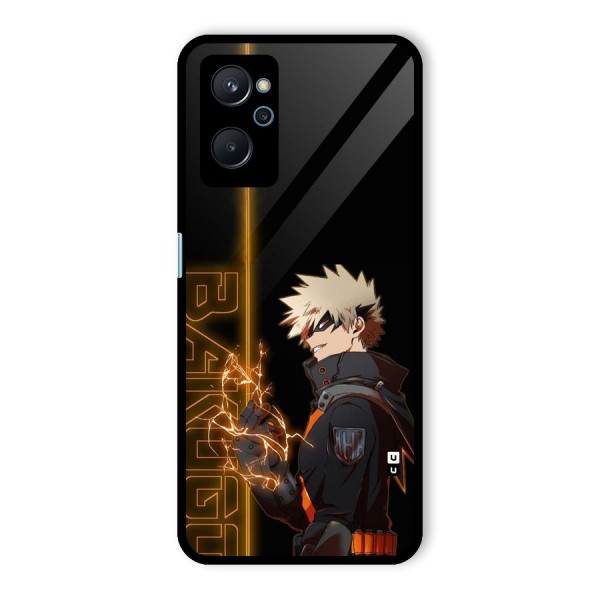 Young Bakugo Glass Back Case for Realme 9i