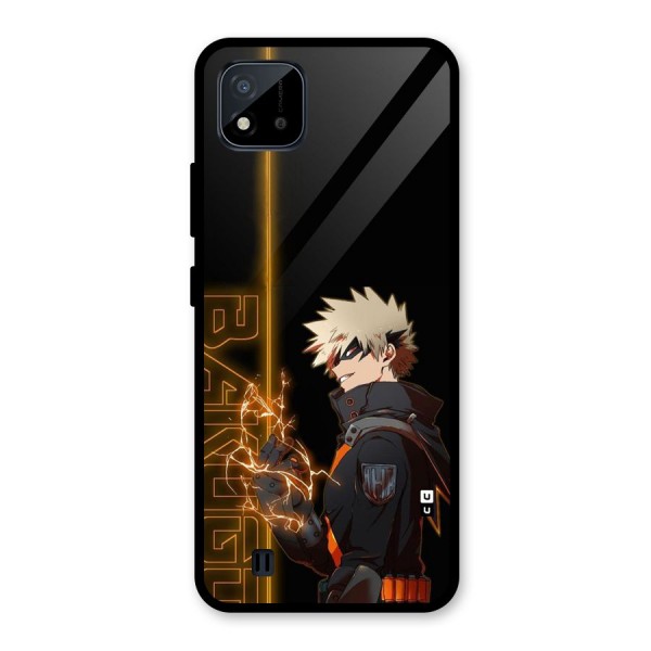 Young Bakugo Glass Back Case for Realme C11 2021