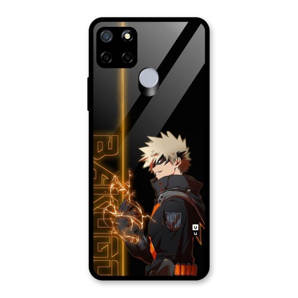 Young Bakugo Glass Back Case for Realme C12