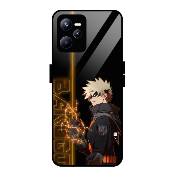 Young Bakugo Glass Back Case for Realme C35