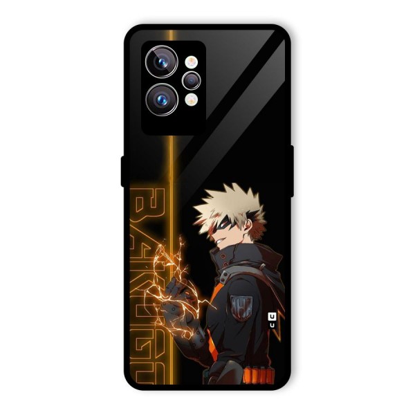 Young Bakugo Glass Back Case for Realme GT2 Pro