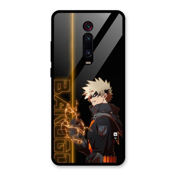 Young Bakugo Glass Back Case for Redmi K20