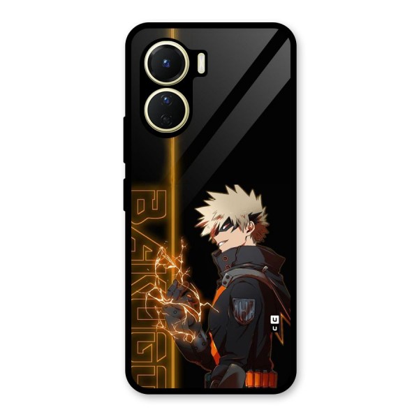 Young Bakugo Glass Back Case for Vivo Y16