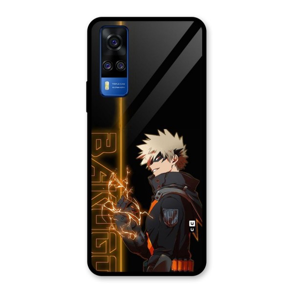 Young Bakugo Glass Back Case for Vivo Y51