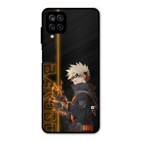 Young Bakugo Metal Back Case for Galaxy A12