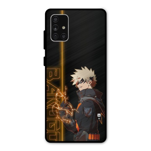 Young Bakugo Metal Back Case for Galaxy A71