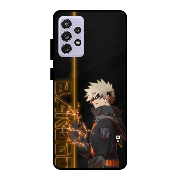 Young Bakugo Metal Back Case for Galaxy A72