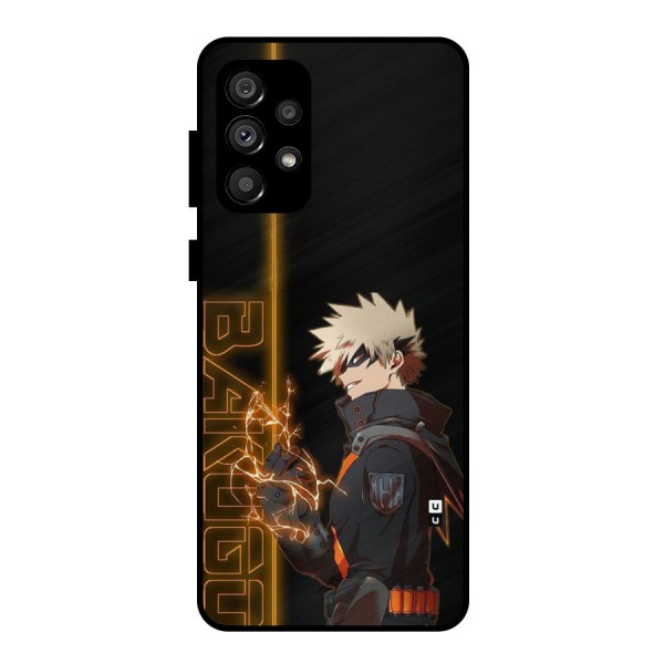 Young Bakugo Metal Back Case for Galaxy A73 5G