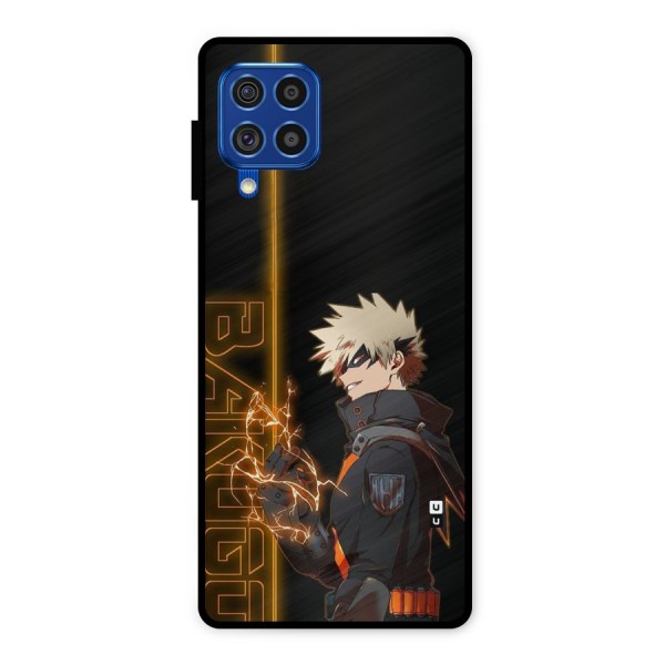 Young Bakugo Metal Back Case for Galaxy F62