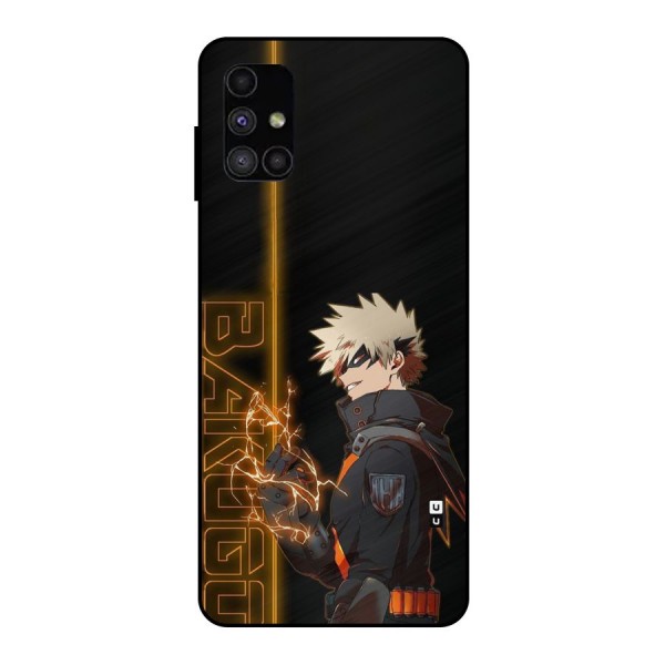 Young Bakugo Metal Back Case for Galaxy M51