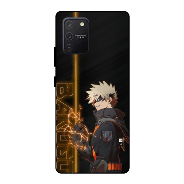 Young Bakugo Metal Back Case for Galaxy S10 Lite