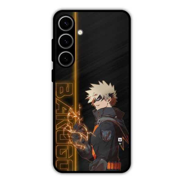 Young Bakugo Metal Back Case for Galaxy S24 Plus