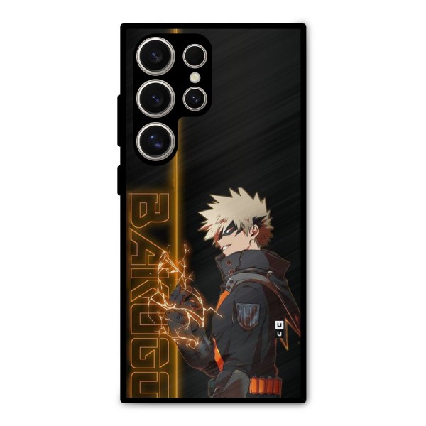 Young Bakugo Metal Back Case for Galaxy S24 Ultra