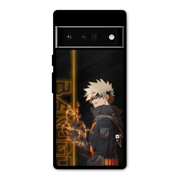 Young Bakugo Metal Back Case for Google Pixel 6 Pro