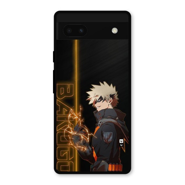 Young Bakugo Metal Back Case for Google Pixel 6a