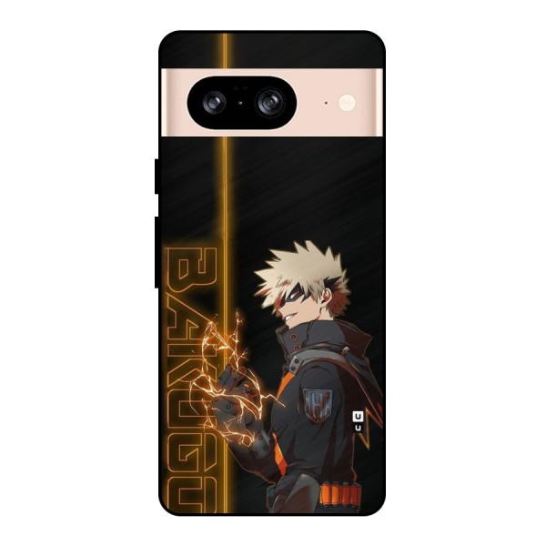 Young Bakugo Metal Back Case for Google Pixel 8