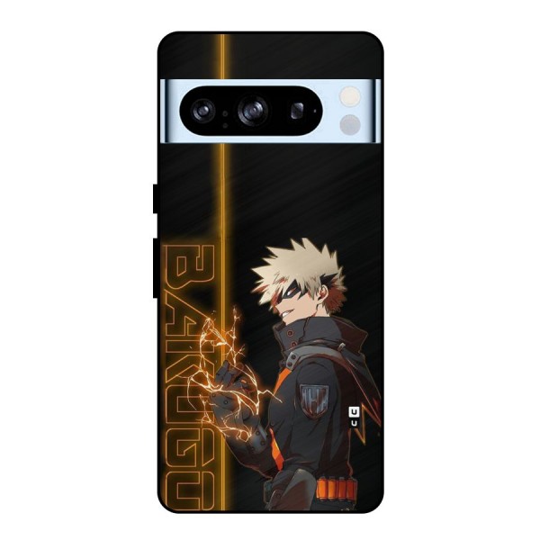 Young Bakugo Metal Back Case for Google Pixel 8 Pro