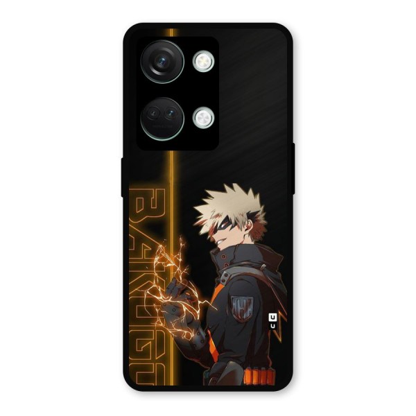 Young Bakugo Metal Back Case for OnePlus Nord 3