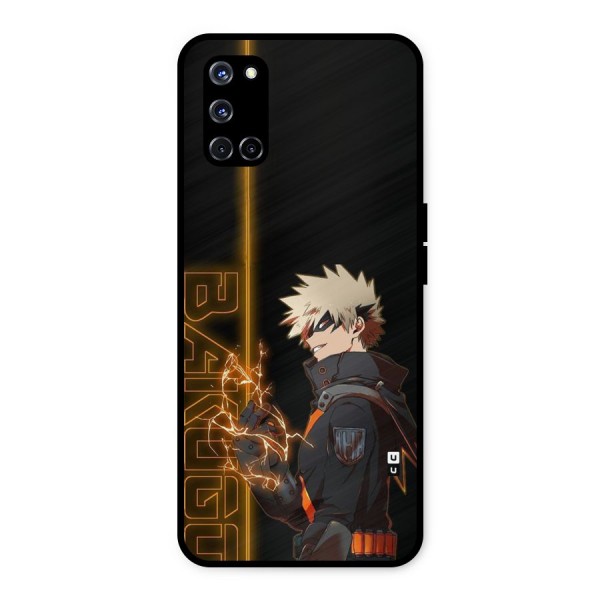 Young Bakugo Metal Back Case for Oppo A52