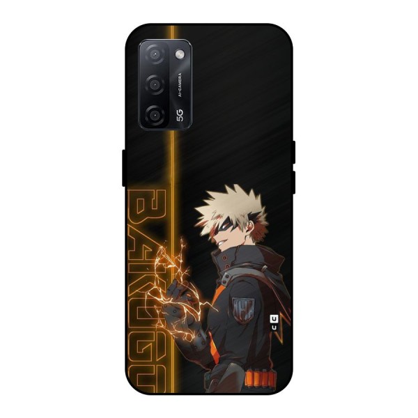 Young Bakugo Metal Back Case for Oppo A53s 5G