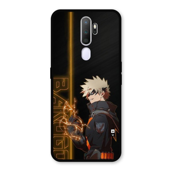 Young Bakugo Metal Back Case for Oppo A9 (2020)