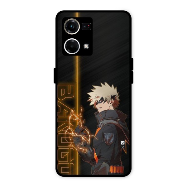 Young Bakugo Metal Back Case for Oppo F21 Pro 4G