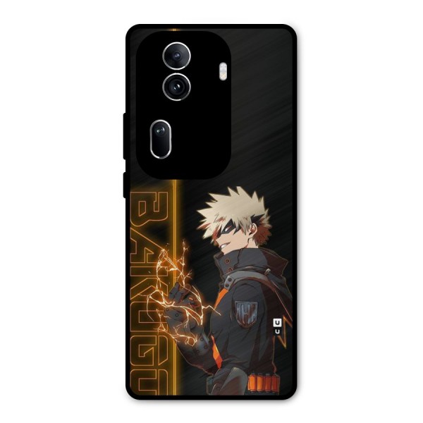 Young Bakugo Metal Back Case for Oppo Reno11 Pro 5G