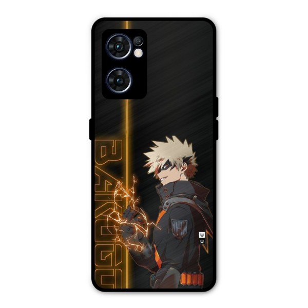 Young Bakugo Metal Back Case for Oppo Reno7 5G