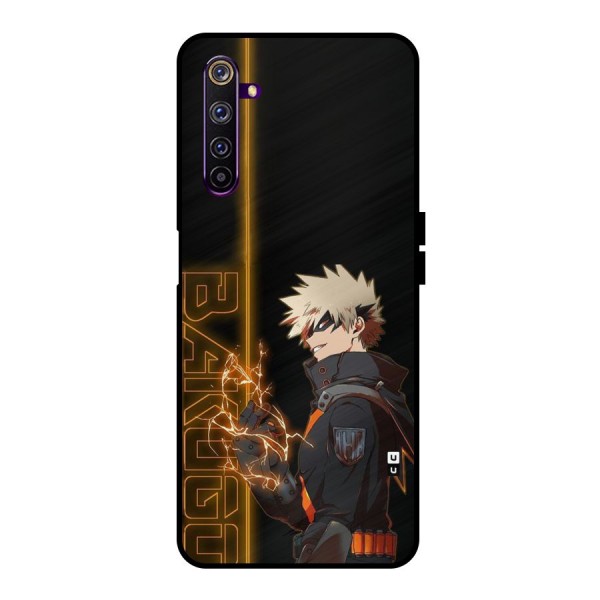 Young Bakugo Metal Back Case for Realme 6 Pro