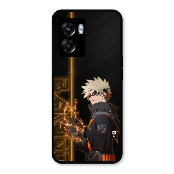 Young Bakugo Metal Back Case for Realme Narzo 50 5G