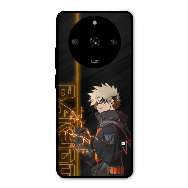 Young Bakugo Metal Back Case for Realme Narzo 60 5G