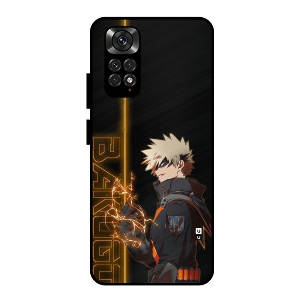 Young Bakugo Metal Back Case for Redmi Note 11 Pro